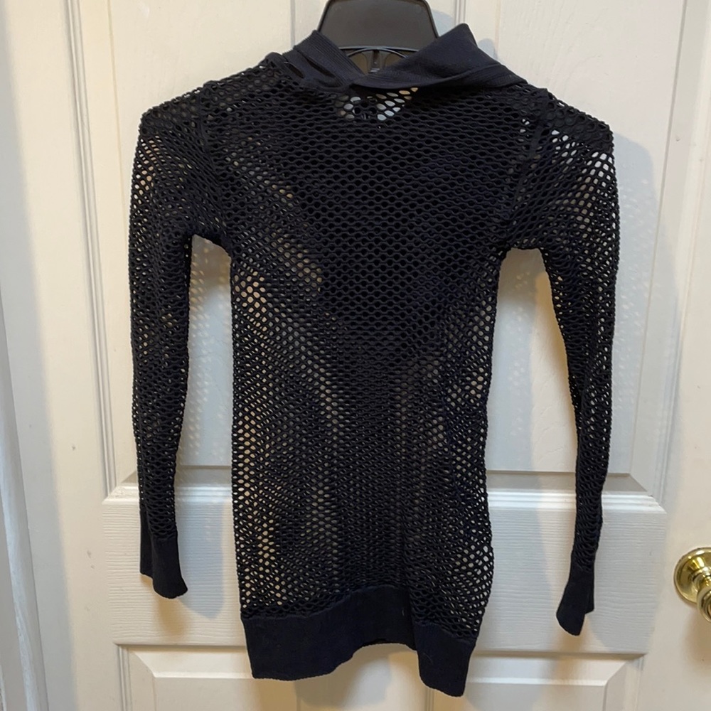 Pink Lipstick fishnet mini dress lingerie